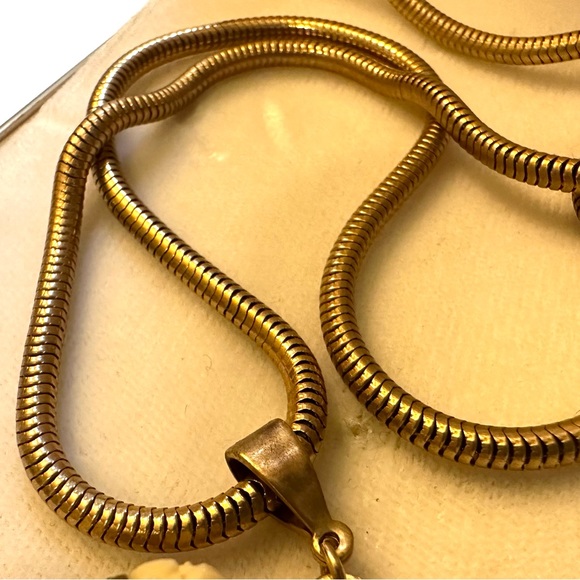 Genuine Ivory Vintage Pendant Jewelry Necklace Collectible - Picture 5 of 7